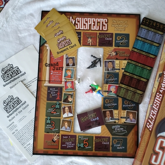 Simply Suspects Board Game--NWOT - Picture 3 of 8